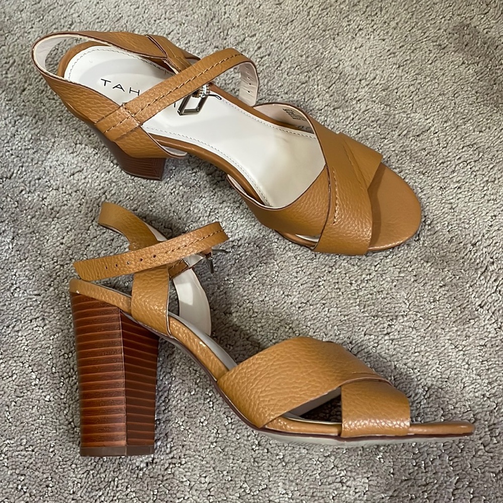 Tahari Light Brown Heels Women Size 8